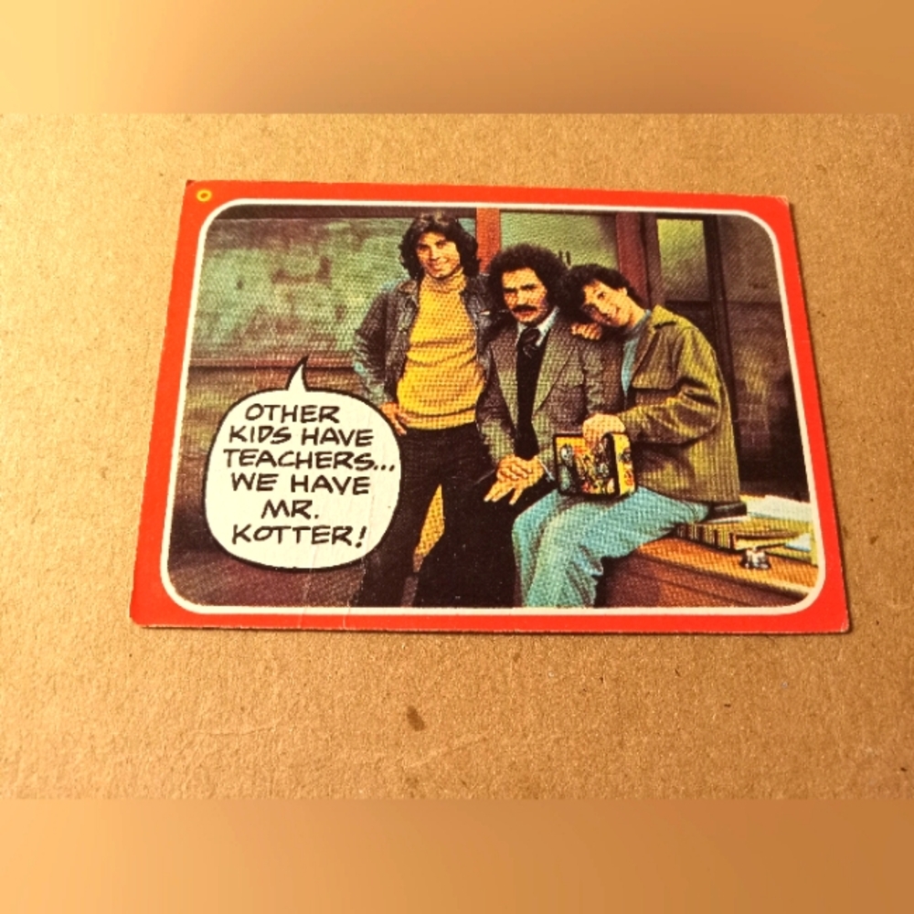 Welcome Back Kotter 1976 Trading Card #44